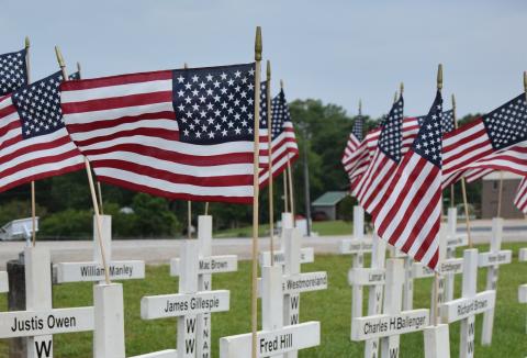 The annual Memorial Day Ceremony will be held May 29 at 9 a.m.  at the Memorial Plaza at the Franklin County Courthouse.