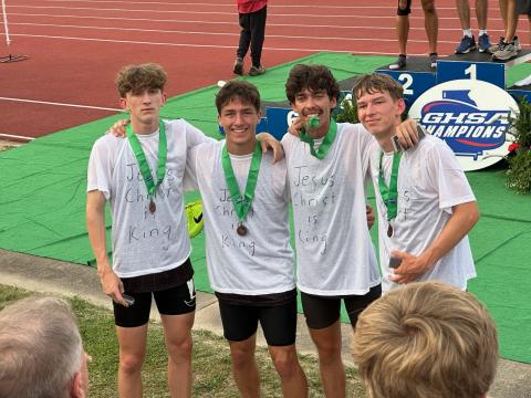 The Franklin County track teams brought home a host of medals from the Georgia Track and Field State Championships last week in Albany. Franklin had three athletes and one relay team medal in six events at the Class AAA championship meet.