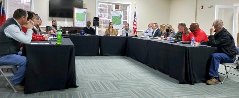 Two new members of the Industrial Building Authority were appointed Monday night, along with three new members of the Franklin County Planning Commission.