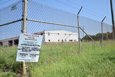 The Franklin County Planning Commission voted to recommend the denial of an application to rezone property outside Lavonia for heavy industrial use for a recycling center.