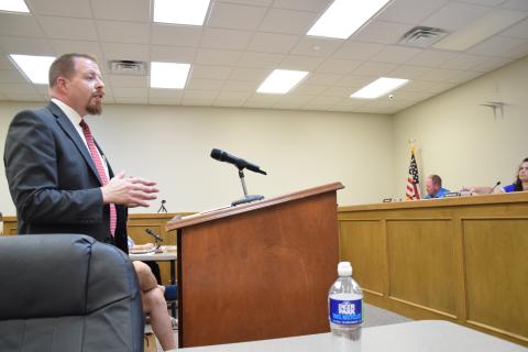 Umbehant presented the cities’ case to commissioners at Tuesday’s county work session.