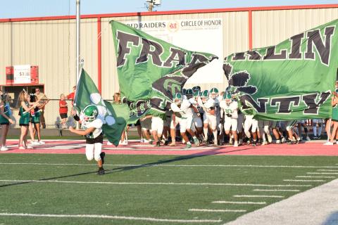  The record will show that the Franklin County Lions lost their first game under new Head Football Coach Chuck Holland and his staff, but the team provided a glimpse into its potential for the future.