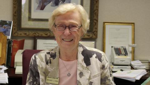 Margaret Ayers died Tuesday at the age of 96 at her home, Northeast Georgia Bank announced in a press release.