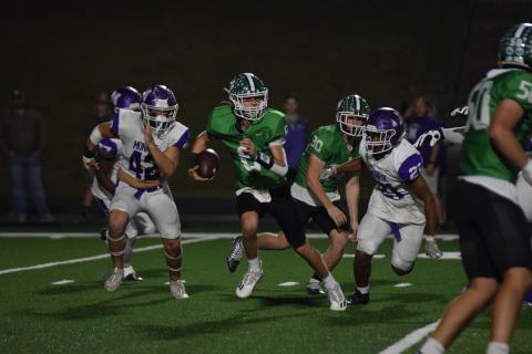 The final home game in 2023 for the Franklin County Lions football team ended Friday with a 35-0 loss to Monroe Area.