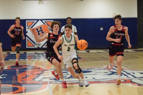 The Lions fell 50-46 Saturday to Forsyth Central in Mount Airy, in a game played as part of the North Georgia Showcase event at Habersham Central High School.