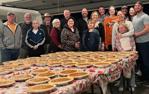 On Thanksgiving Day, more than 400 individuals, ages 1 to 82, churches of multiple denominations, corporations, non-profits and family-owned businesses joined forces to feed almost 4,000 homeless, hopeless and homebound individuals in addition to taking them blankets, laundry detergent, pet food and any other items they requested.