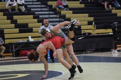 The Franklin County Lion wrestling team will return to action Jan. 6 at Oconee County for the Area 8AAA Duals Tournament. 