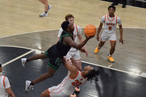 Franklin is looking up at No. 2 in the standings after a 69-56 loss to Hart County Tuesday in Hartwell.