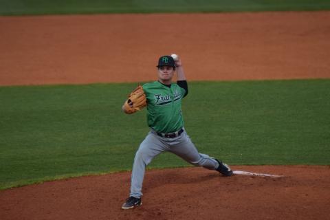 Will Cary delivers a pitch against Madison County Monday in a Franklin County victory.