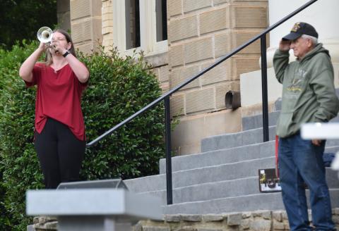 The annual Memorial Day Ceremony will be held May 27 at 9 a.m. at the Memorial Plaza at the Franklin County Courthouse. 