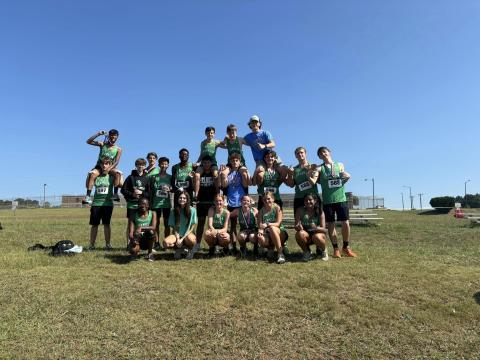 The Franklin County High School cross country teams ran well in the Northeast Georgia Championships held Saturday in Jefferson. (Photo courtesy of Franklin County Cross Country)