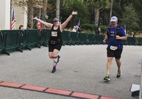 Whitney Jordan will sponsor the TAPS 5K in Lavonia Sept. 14 to benefit the families of fallen soldiers. She will run in the New York City Marathon Nov. 3 and will honor fallen Franklin County soldiers Daniel Allman and Ryen King during the race by wearing their photos on her bib.