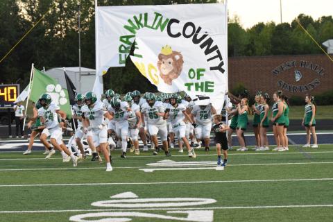 The Franklin County Lions football game with the Stephens County Indians has been moved to Saturday at 10:30 a.m. at Jeff Davis Field at Ed Bryant Stadium.