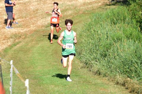 Will Gipson, pictured at the Bill Woods Pridelands Invitational earlier this season, won his second meet in a row Saturday at the Hanna/Westside Electric City Invitational in Anderson, S.C.