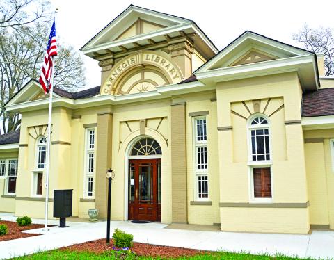 The Lavonia Woman’s Club petitioned Andrew Carnegie for funds to build the Lavonia Carnegie Library. The club is looking for new members who want to make a difference in the community.