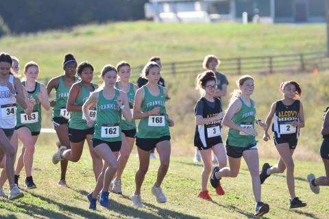 Franklin County’s cross country teams hosted six other schools Thursday for the Coach Jan Taylor Tune-Up meet at the FCHS course on High Road in Carnesville.