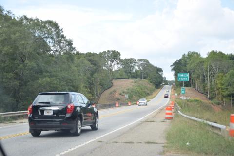 The bridge at the Franklin County/Madison County line on Highway 29 will be closed beginning Oct. 14 for as long as one year.