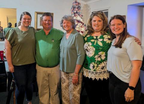 Our family gathered with friends Monday at a surprise party for my Mama, Sherry Scoggins. Mama turns 78 years very young – except for those achy knees – today.