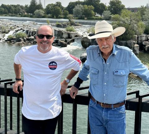 Jerry Gresham and Canon resident Billy Weeks enjoyed a trip to Wyoming, Idaho and Montana back in July. “I’ve always wanted to go out west,” Weeks told his friend and former employer. 