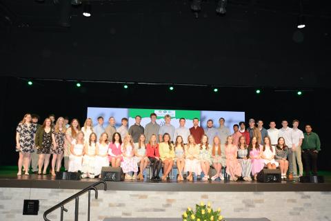 The Franklin County Chamber of Commerce held its annual Honors Breakfast Friday at the Swails Center. Fifty FCHS honor graduates for the Class of 2025 were recognized. (Photo by Eavenson)