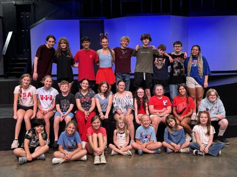Franklin Community Players’ Youth Summer Theater camp will present “Camp Rock: The Musical” this weekend at the Lavonia Cultural Center. (Photo courtesy of Franklin Community Players)