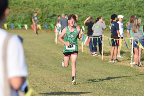 Will Gipson won first place at the Asics/Alexander meet Saturday in Fairburn.