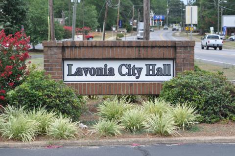 Mayor Courtney Umbehant read a letter at Monday’s Lavonia City Council meeting in an effort to clarify what he described as confusion about a partnership in future water projects.