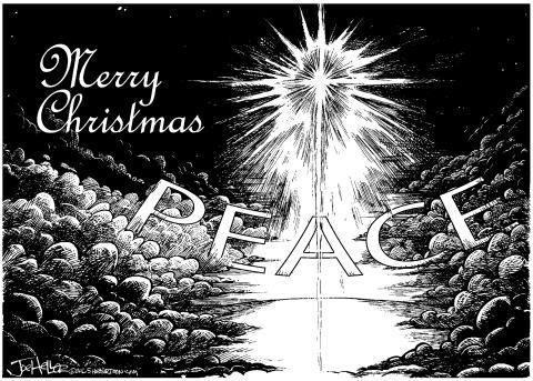 Joy and peace are rightly common themes for Christmas messages in churches and cards this time of year.