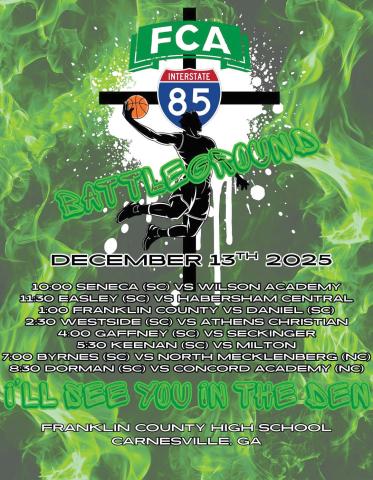 The FCA I-85 Battleground Showcase is back Saturday and better than ever.