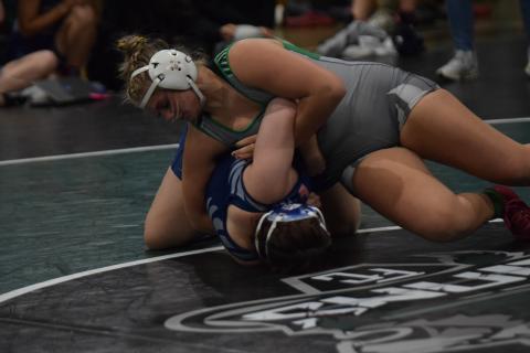 Hannah Crowe returns to help lead the Franklin County Lady Lion wrestling program in 2025-26.