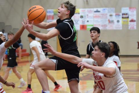 The Franklin County Middle School eighth grade Cubs secured the top seed in the upcoming NEGIAA region tournament with a 53-34 victory Tuesday over Madison County Middle School in Comer.