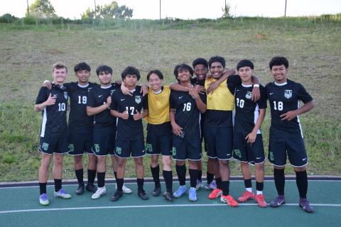 The Lions – led by their senior class (left photo – will host Morgan County Friday at 7:30 p.m.