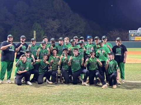 The FCMS Cubs baseball team won the NEGIAA region championship Thursday by taking a three-game series over Madison County. The team finished the year 18-1 overall. (Photo by Shane Scoggins)
