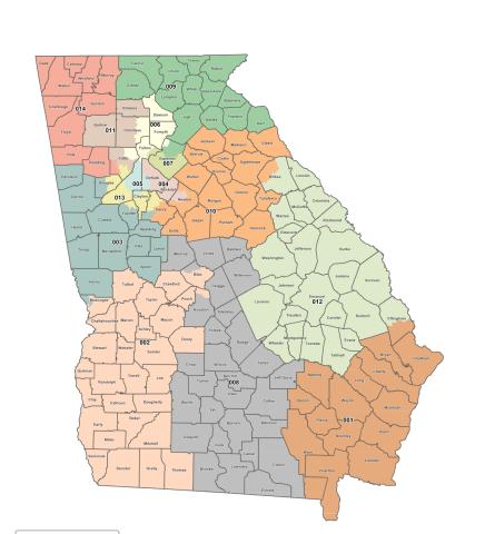 The Georgia General Assembly passed on a chance to redraw the state’s U.S. House of Representative districts during a special session that began last week.