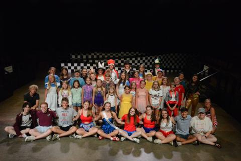 Franklin Community Players’ Youth Summer Theater camp will present Disney’s “Alice In Wonderland Jr.” this weekend at the Lavonia Cultural Center. (Photo by Charlie Eavenson)