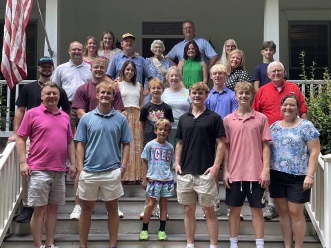 On Sunday, Mary Williams celebrated her 99th birthday with 27 family members, including her daughter and son-in-law, Linda and Harold Gillespie, all five grandchildren and all 11 great-grandchildren.