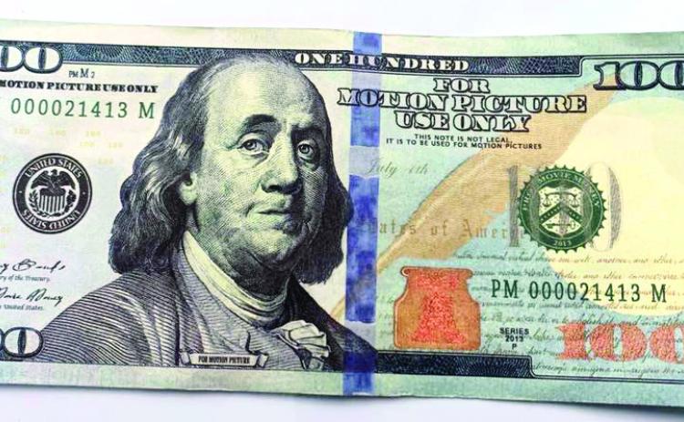 Two incidents of the passing of fake “motion picture money” have been reported in Royston. (Photo courtesy of the Royston Police Department Facebook page)