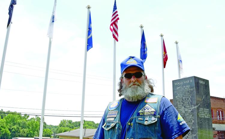 The Franklin County Veterans’ Memorial Plaza is continuing to grow, thanks to an effort led by Richard Roberts.