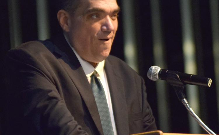 Teachers and staff will be getting a bonus and test scores are above the region’s average, Superintendent Chris Forrer announced at Monday’s Convocation.