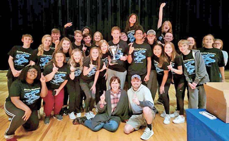 The Franklin County High School One Act Play troupe won the Georgia High School Association’s Class AAA state championship Saturday.