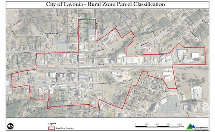 Properties within the Rural Zone will be eligible for tax credits for creating jobs starting Jan. 1.