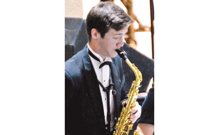 FCHS junior Jon Erik Tripp was selected for the All-State Band after recent auditions.