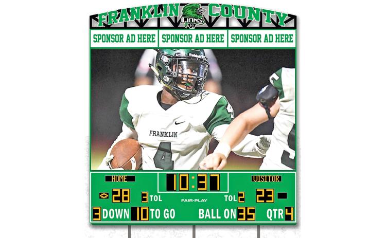 A new scoreboard with a large video board will hopefully be in place before graduation, Athletic Director Jason Oliver said. The video board will measure 18-feet-by-32-feet.