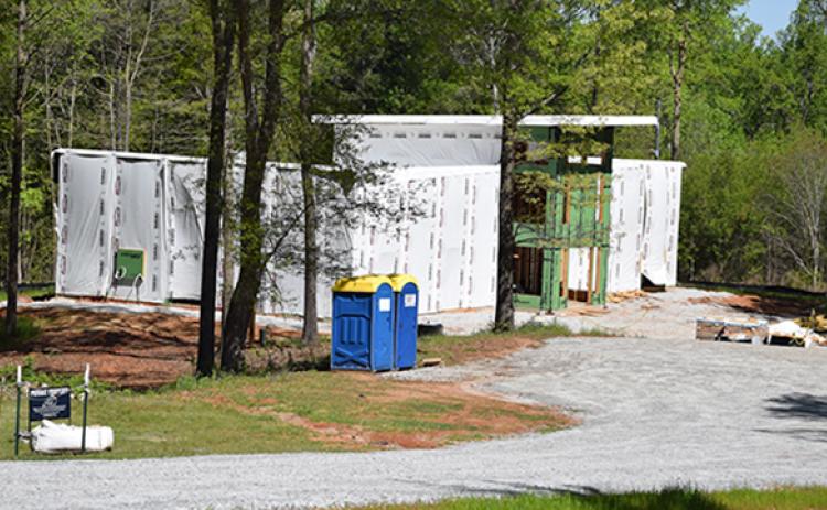 The Ark Family Preservation Center is nearing completion and has reached its fundraising goal for the building. (Photo by Sinclair)