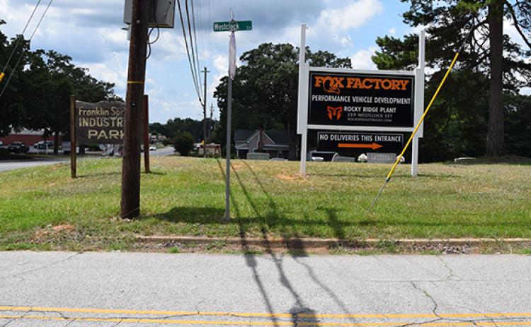 Westclock Circle is the access road to the Orchard View Drive neighborhood as well as the industrial park on Westclock Extension, and neighbors claim trucks have difficulty making turns at the intersection with U.S. 29.