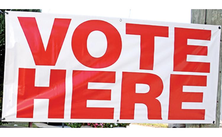 Early voting will be held at the Franklin County Elections and Registration Office at 7850 Royston Road in Carnesville.