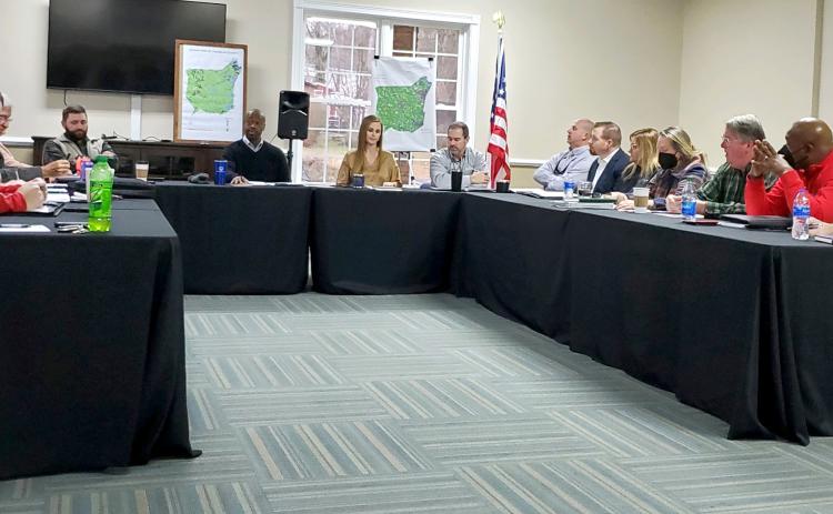 Two new members of the Industrial Building Authority were appointed Monday night, along with three new members of the Franklin County Planning Commission.