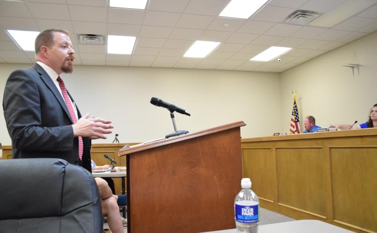 Umbehant presented the cities’ case to commissioners at Tuesday’s county work session.