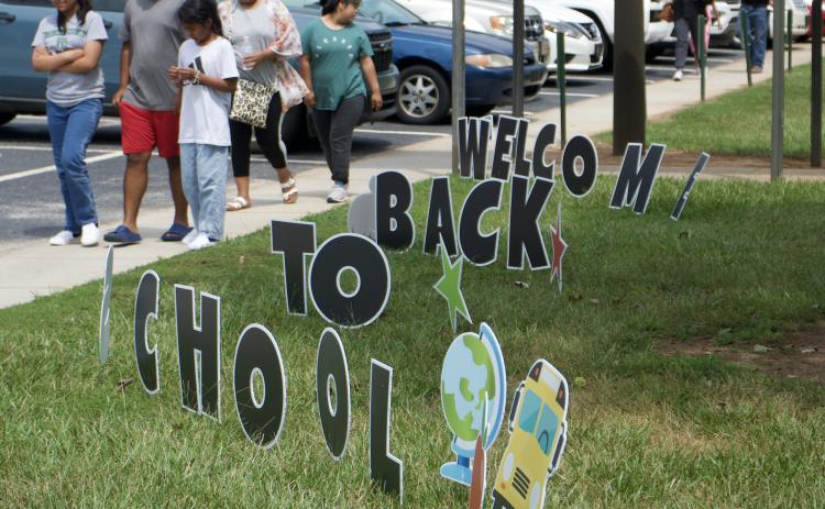 Franklin County School students went back to class Friday. Elementary schools held open houses Wednesday of last week. (Photo by Raese)