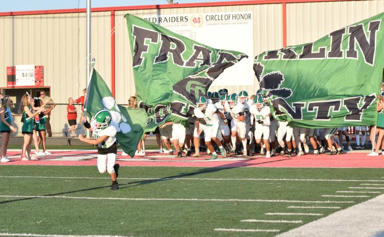 The record will show that the Franklin County Lions lost their first game under new Head Football Coach Chuck Holland and his staff, but the team provided a glimpse into its potential for the future.